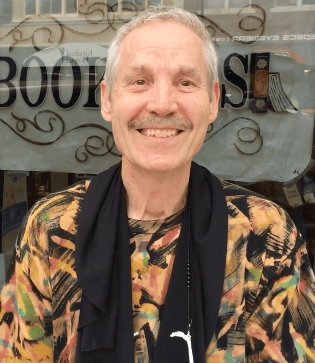 Jim at a Book Signing Event